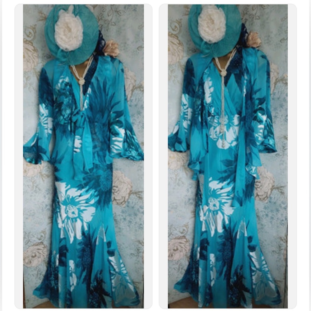 ANN HARVEY WEDDING GUEST OUTFIT - SZ 20 - STUNNING!